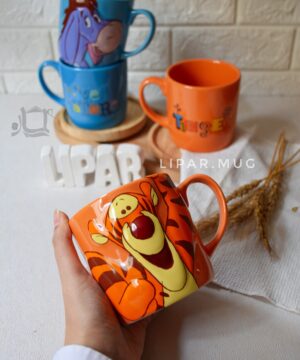 ماگ اورجینال دیزنی طرح ایور و تایگر 