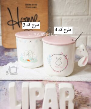 ماگ خرگوش دسته خرگوش کد 3696