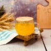 فنجان دمنوش تمکام پیرکس درب بامبو کد 3830