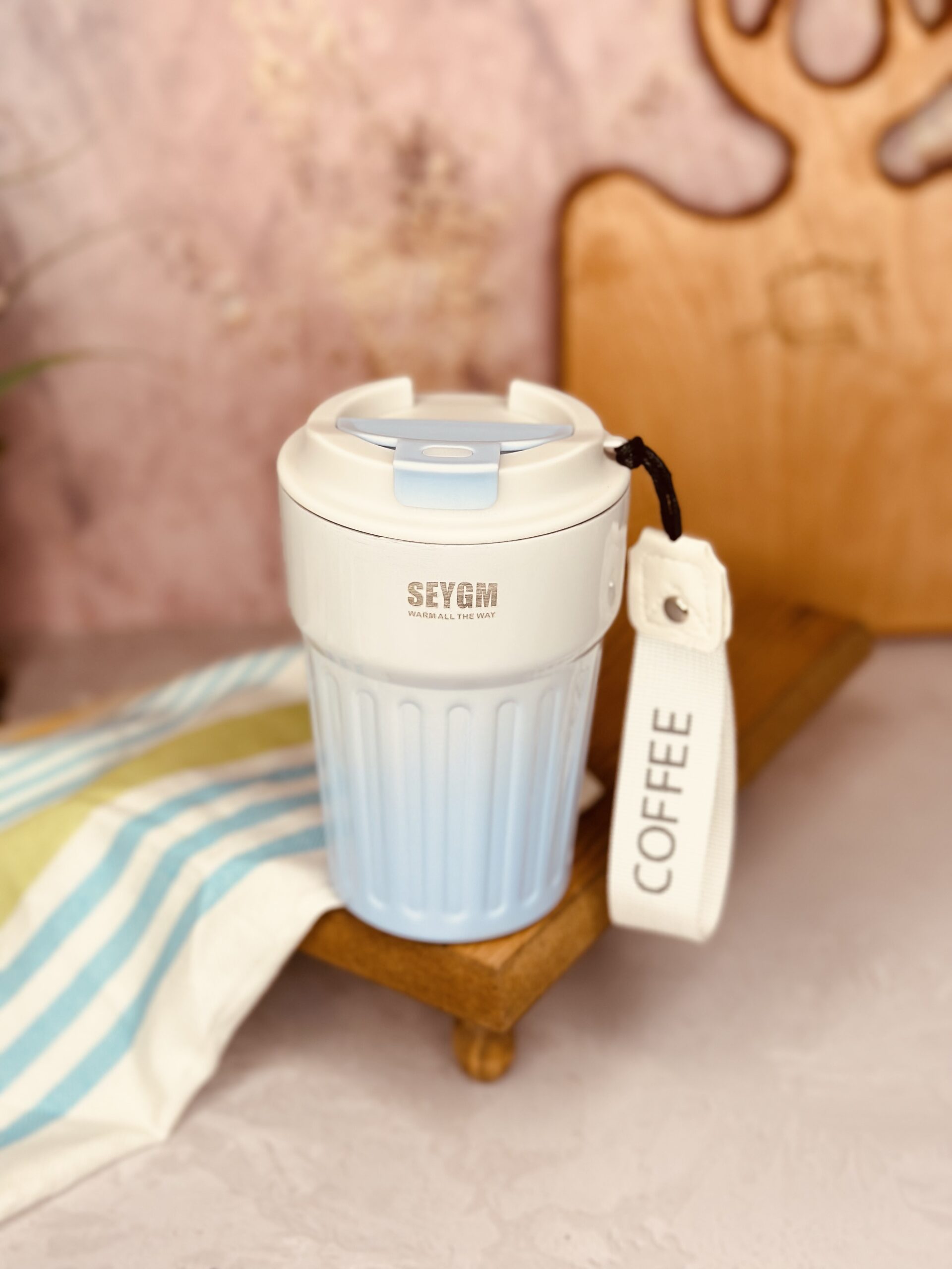 تراول ماگ آبرنگی برند seygm کد 3871