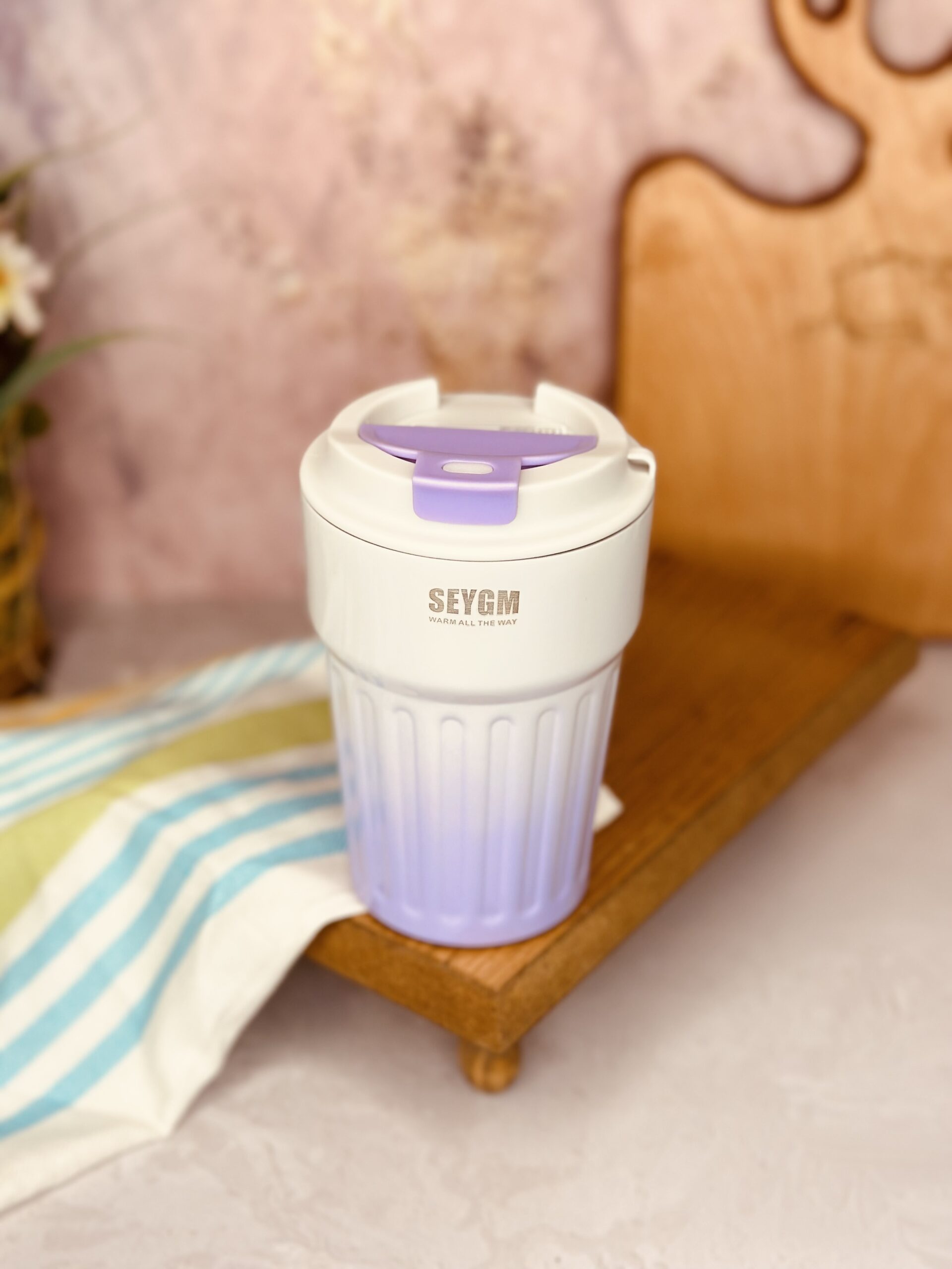تراول ماگ آبرنگی برند seygm کد 3871