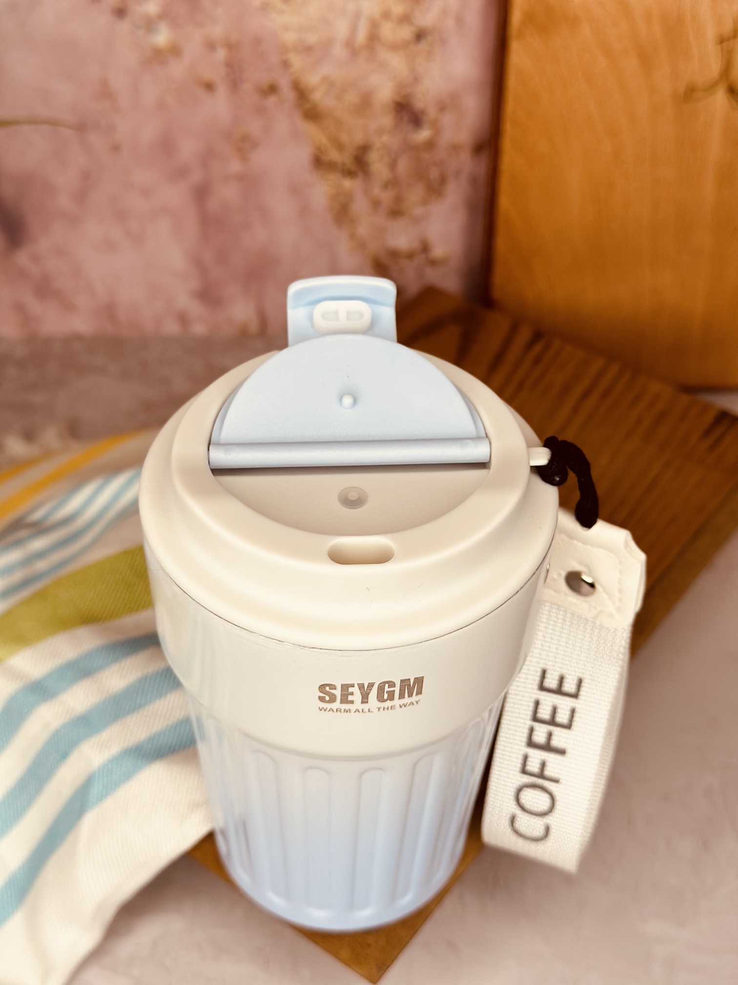تراول ماگ آبرنگی برند seygm کد 3871