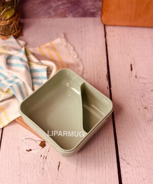 لانچ باکس مربع طرح لنز کد 4036