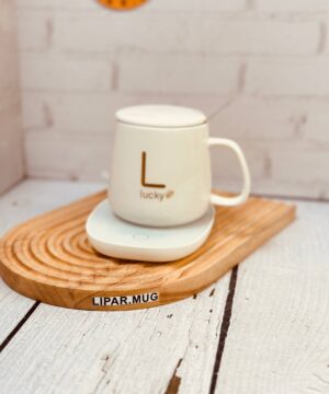 ماگ هیتر دار طرح لاکی lucky جعبه ساده کد 3281