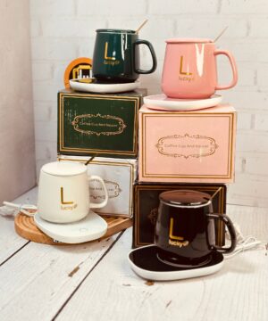 ماگ هیتر دار طرح لاکی lucky جعبه ساده کد 3281