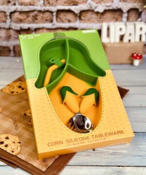 ظرف غذای کودک سلیکونی ذرت کد 0983