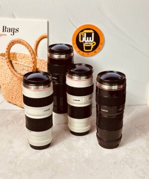 ماگ طرح لنز در شیشه ای بلند کد 5659