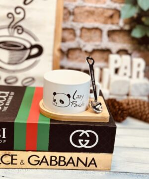 ماگ زیر چوبی طرح پاندا کد 0682