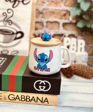 ماگ طرح استیج درب چوبی کد 0706