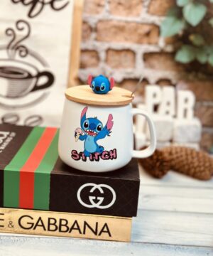 ماگ طرح استیج درب چوبی کد 0706