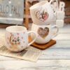 ماگ بدون درب طرح قلبی 7864