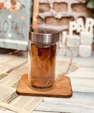 دمنوش 2 جداره درب پیچی کد 7917