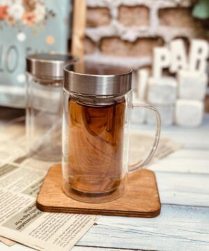 دمنوش 2 جداره درب پیچی کد 7917
