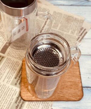دمنوش 2 جداره درب پیچی کد 7917