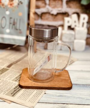 دمنوش 2 جداره درب پیچی کد 7917