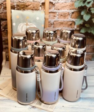 فلاسک آمبره ای برند THERMAL حجم 600 میل کد 8073