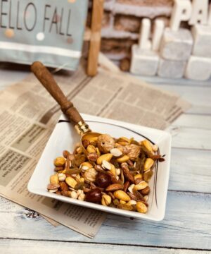 قاشق اجیل دسته چوبی کد 8136