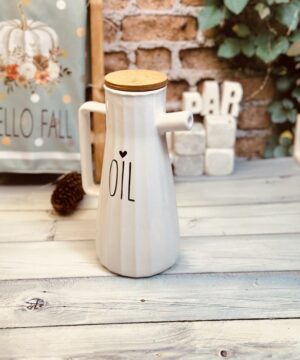 پارچ روغن ریز خط دار کد 9170
