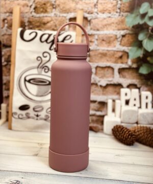 سوپر فلاسک پاستیلی دسته دار حجم 1 لیتر کد 1077