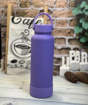 سوپر فلاسک پاستیلی دسته دار حجم 1 لیتر کد 1077