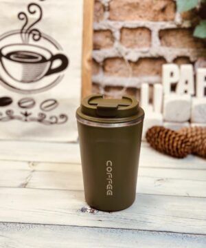 تراول ماگ بدنه پلاستیکی کافی coffee حجم 380 میل کد 1120