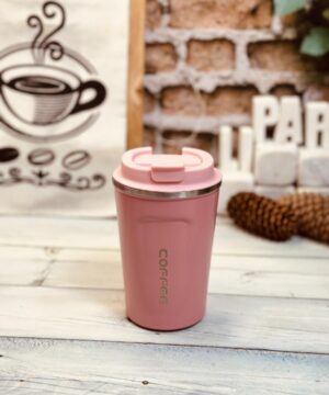 تراول ماگ بدنه پلاستیکی کافی coffee حجم 380 میل کد 1120