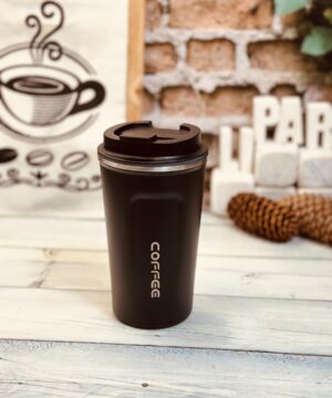 تراول ماگ بدنه پلاستیکی کافی coffee حجم 500 میل کد 1119