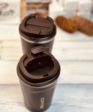 تراول ماگ بدنه پلاستیکی کافی coffee حجم 380 میل کد 1120
