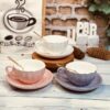 فنجان لته خوری کنگره ای زیر دار کد 2174