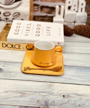 فنجان لته خوری زیر مربع کوزه ای کد 2185