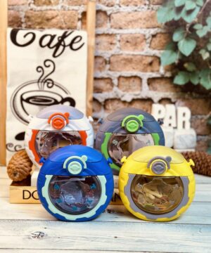 قمقمه طرح لاستیک ماشین بند دار کد 2206