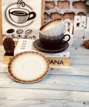 فنجان لته خوری کنگره ای کد 2243