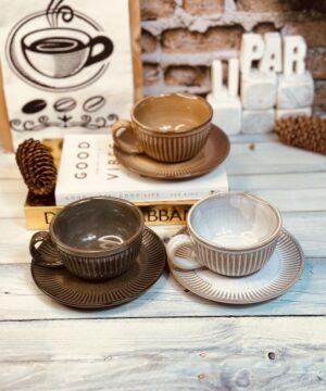 فنجان لاته خوری طرح کلاسیک کد 2270