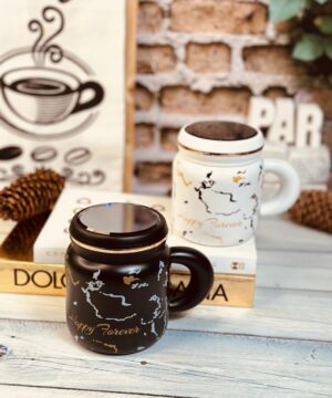 ست ماگ ماربل درب پیچی آینه دار کد 2367