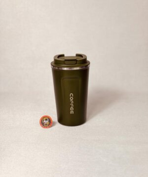 تراول ماگ بدنه پلاستیکی کافی coffee حجم 500 میل کد 1119