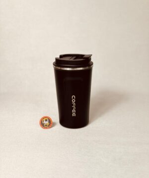 تراول ماگ بدنه پلاستیکی کافی coffee حجم 500 میل کد 1119