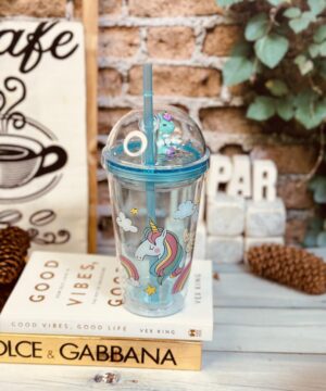 ماگ اسموتی 2 جداره بدون ژل یونیکورن کد 2620