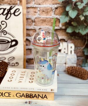 ماگ اسموتی 2 جداره بدون ژل یونیکورن کد 2620