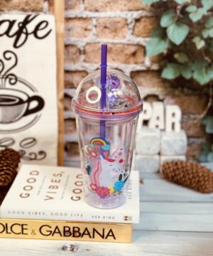 ماگ اسموتی 2 جداره بدون ژل یونیکورن کد 2620