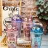 ماگ اسموتی 2 جداره بدون ژل طرح دخترانه کد 2797