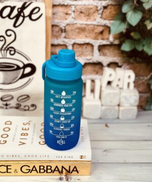 مينی قمقمه طرح نوشته دار حجم ٥٥٠ ميل کد 3824