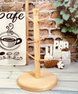 استند چوبی شات قهوه کد 5089