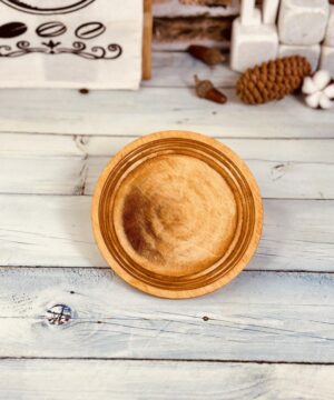 بشقاب گرد چوبی پلای وود کد 5097