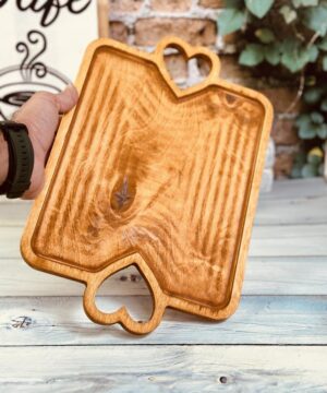 سینی مستطیل چوبی پلای وود کد 5103