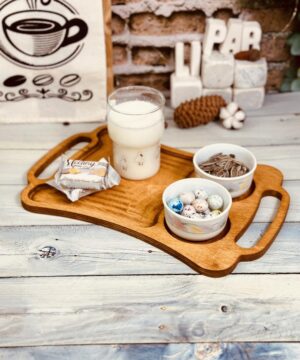 سینی مستطیل چوبی پلای وود کد 5103