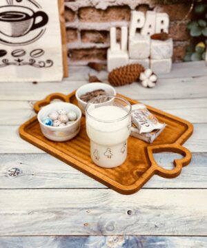 سینی مستطیل چوبی پلای وود کد 5103
