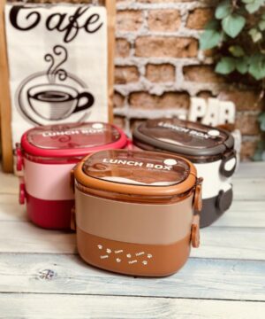 لانچ باکس 2 طبقه قفل پنجه ای کد 5021