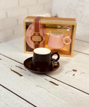 فنجان چای خوری جعبه کادویی بزرگ کد 6724