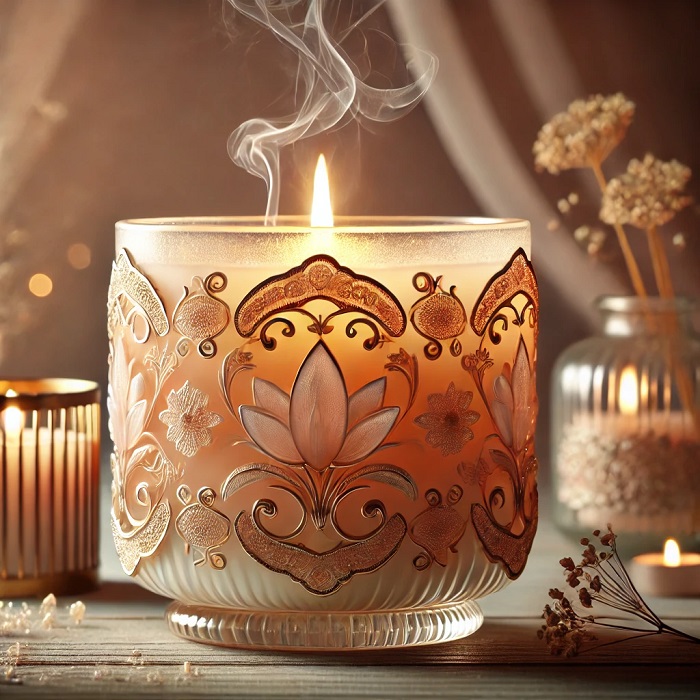 شمع معطر