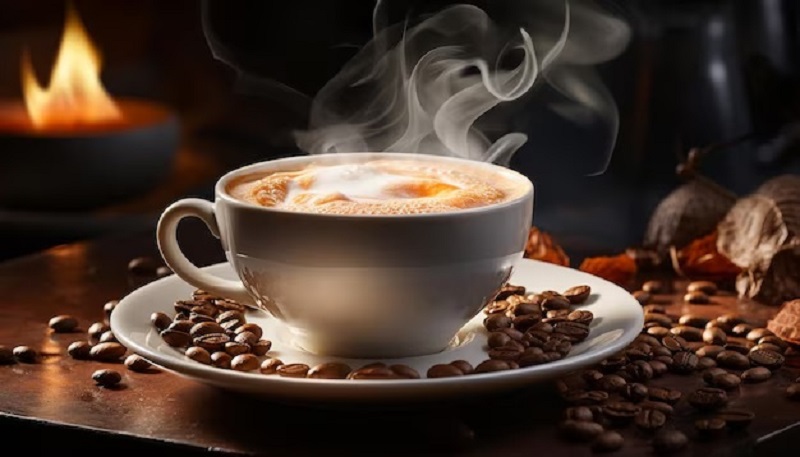 نوشیدنی گرم با قهوه